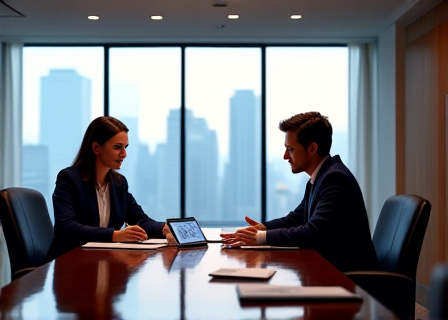 Corporate law dienstverlening – boardroom vergadering